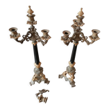 Pair of candelabra candlestick