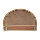 Headboard 2 places rattan /wicker