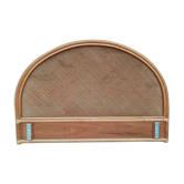 Headboard 2 places rattan /wicker