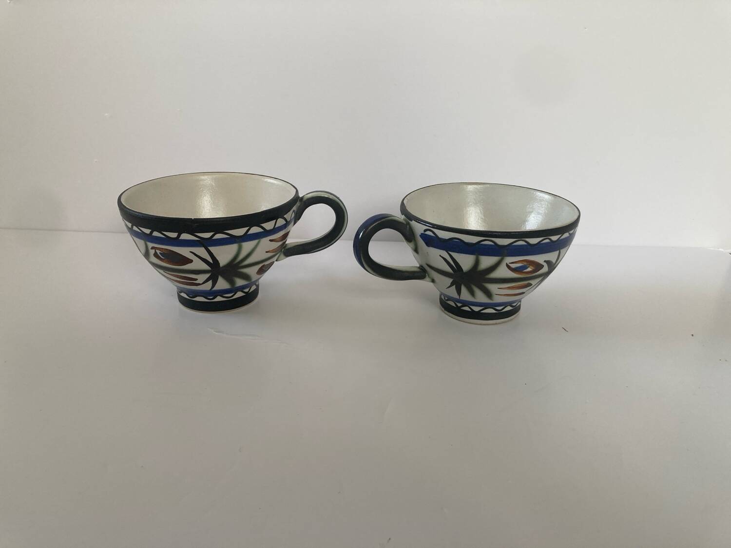 Lot de tasses Quimper Keraluc