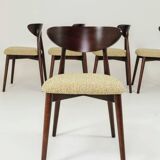 Dining chairs set of 4 Nebula green Scandinavian design