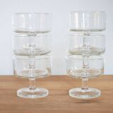 6 cavalier champagne glasses