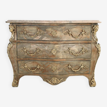 Louis XV style chest of drawers