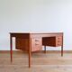 Danish Teak Desk by Børge Mogensen for Søborg Møbelfabrik, 1950s