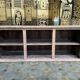 Aero gummed solid oak sideboard