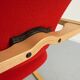 Stokke Varier Actulum red Scandinavian design rocking chair