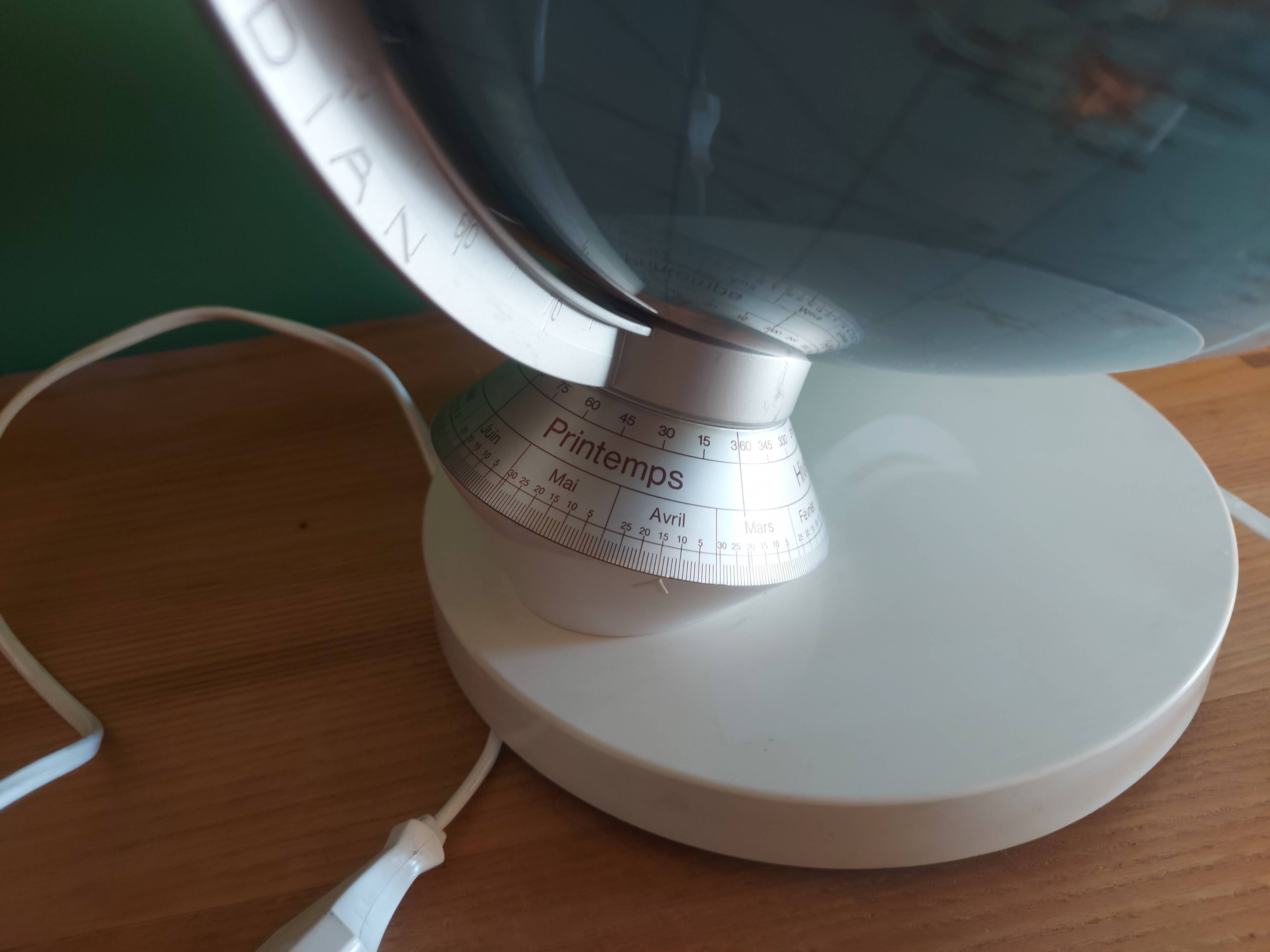 Luminous globe Columbus70'S , Columbus Verlag , Paul Oestergaard