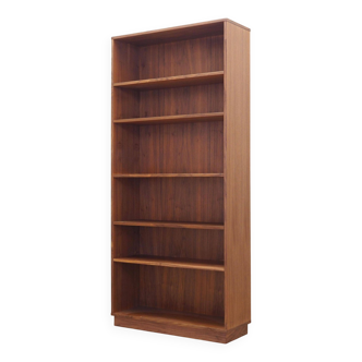 Walnut bookcase, Danish design, 1990s, production: Denmark