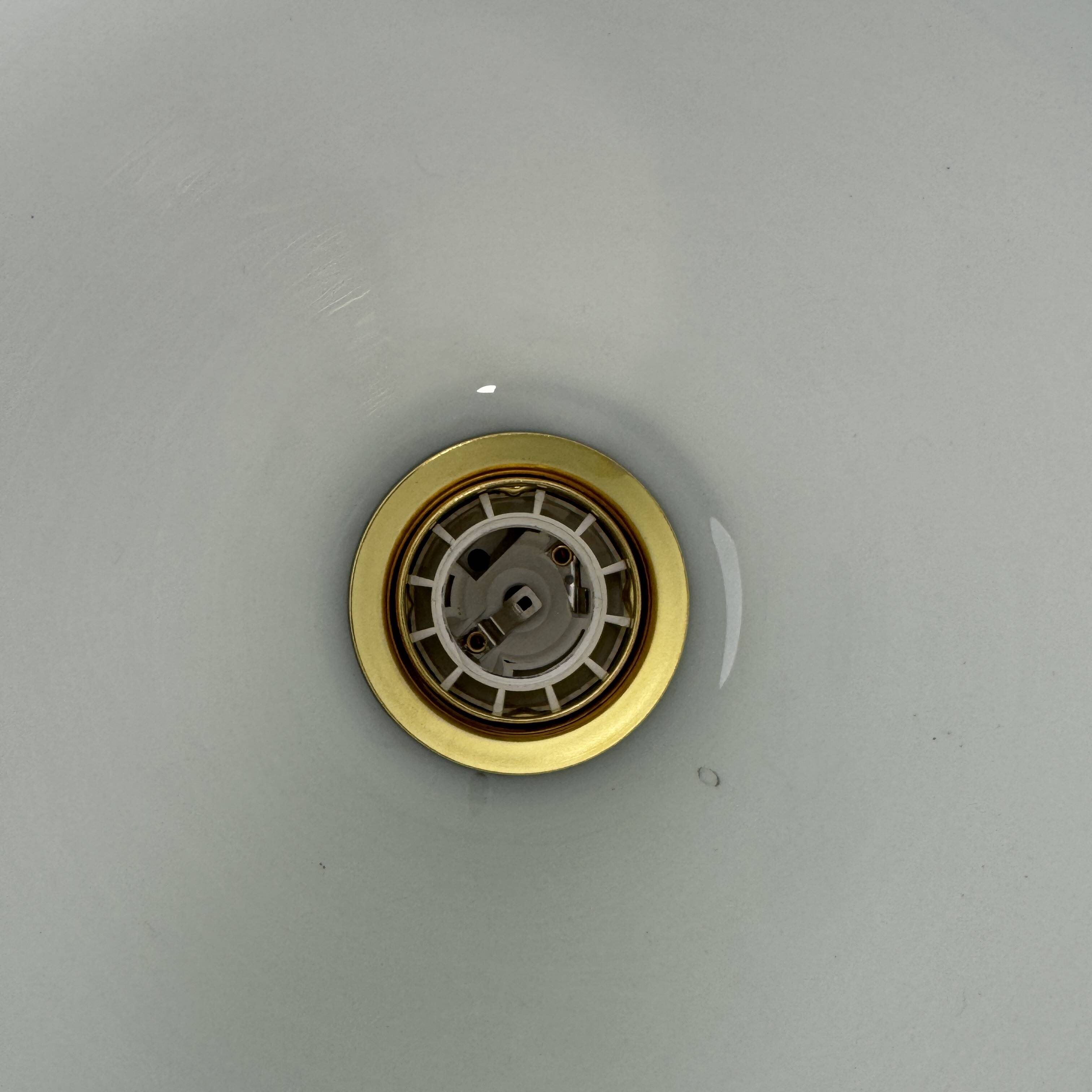 Vintage 23 cm XL opaline pendant light