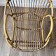 Paire de fauteuils en rotin vintage