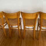 Set of four Bistrot chairs