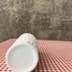 White opaline vase