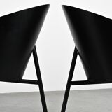 Pair of Costes armchairs by Philippe Starck, circa 1984.