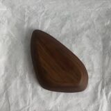 Vintage teak empty pocket free form