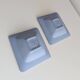 Lot of 2 Wedgwood 1955 pocket emptiers. In very good condition.