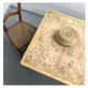 Table de ferme en bois brut