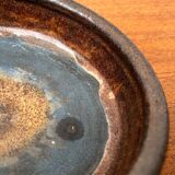 Mid-century German studio pottery bowl by Volker Ellwanger, 1960s.