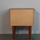 Danish beside tables in teck 2 drawers, scandinavian 1960