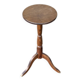 Sellette tripode vintage en bois