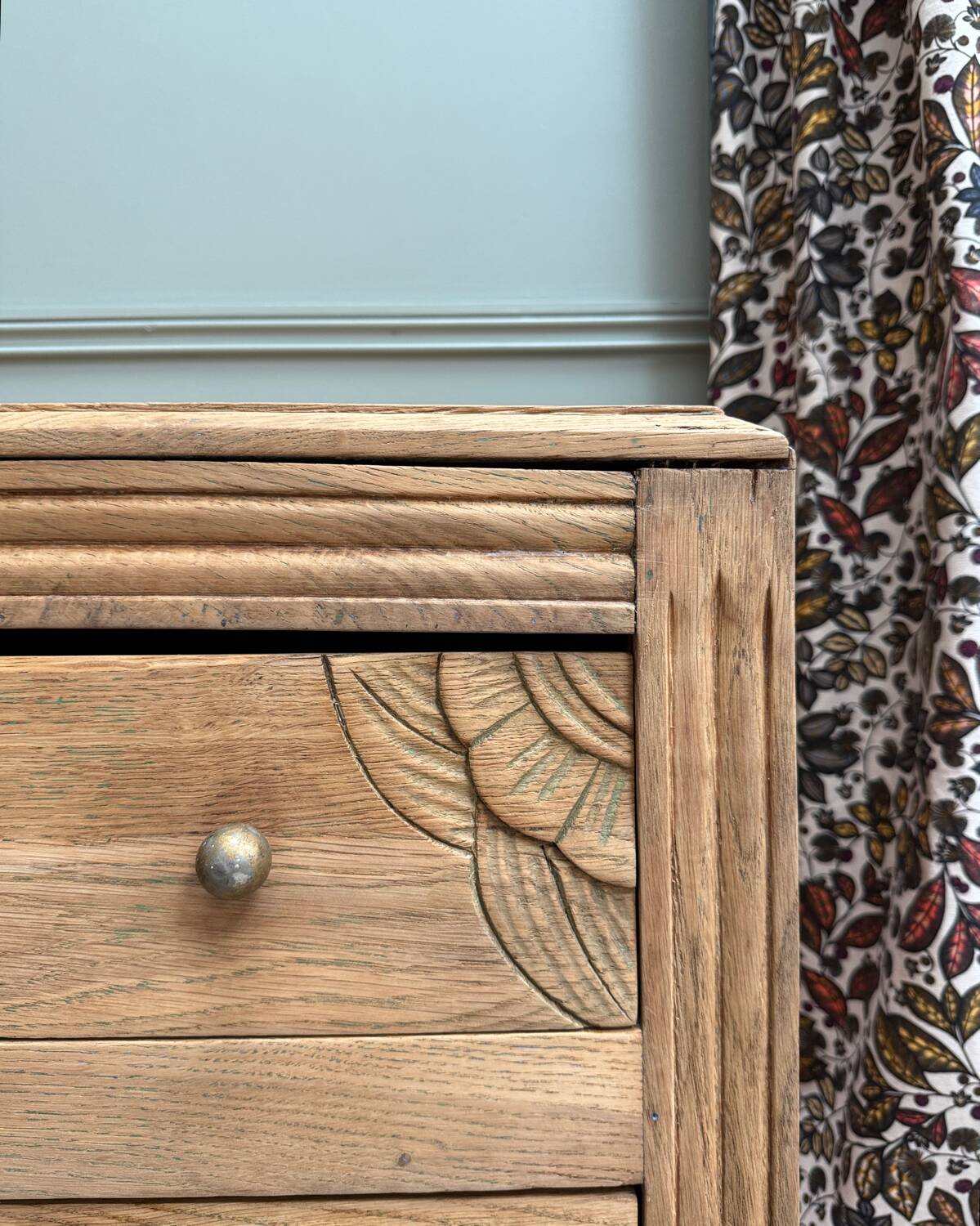 Art Deco chest of drawers (restored)