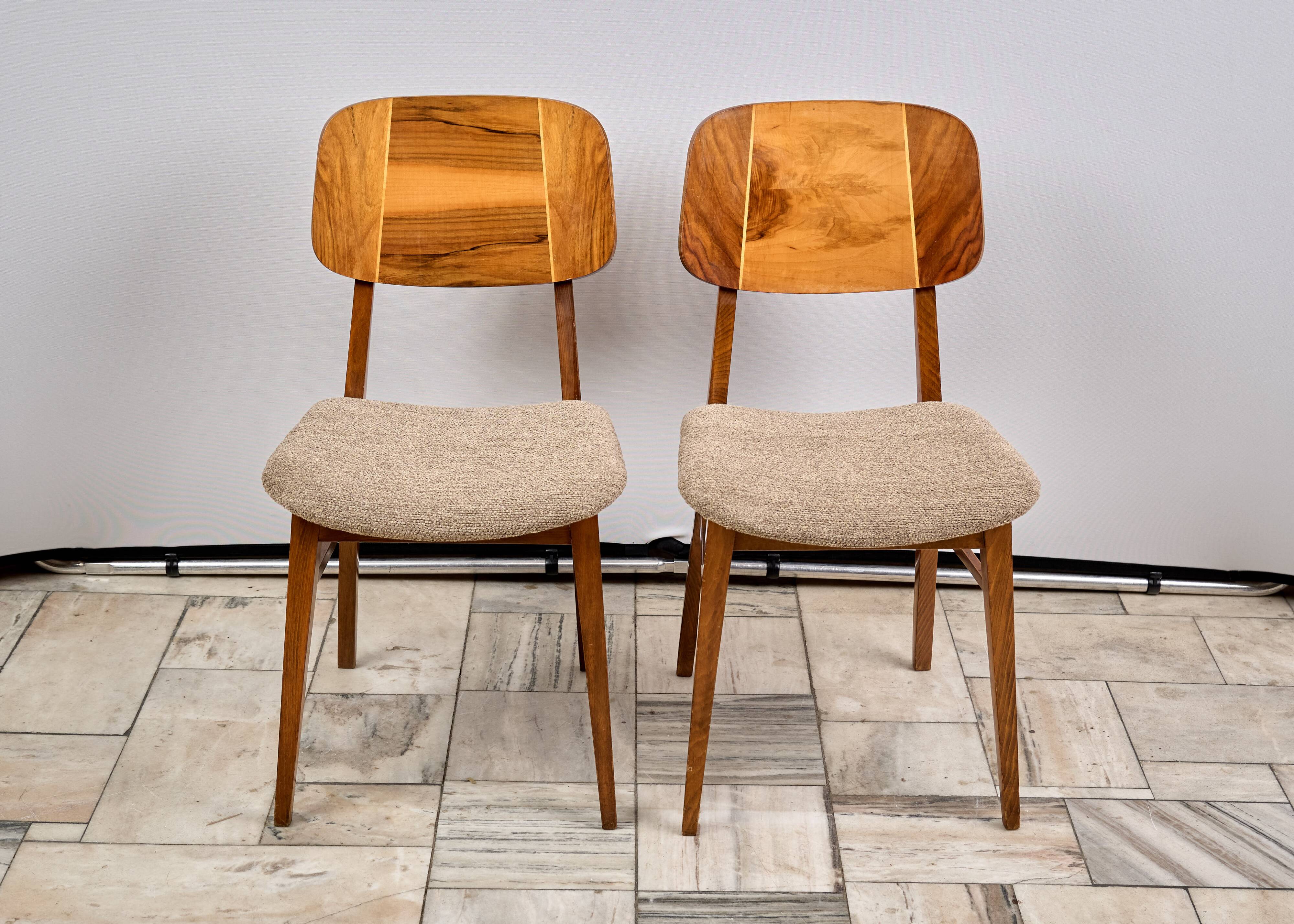 Set of two Vintage Bilea Chairs, 1970s, Romania