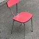 Vintage pink formica chair from the 1960s