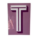 Letter T panel