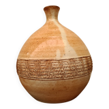 Vase en grés XXème siecle