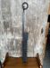 Old cooking rack fireplace wrought iron black 19th century vintage
