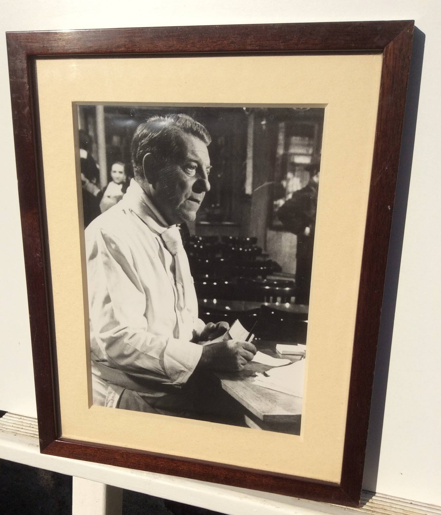 Black and white photo - Jean Gabin