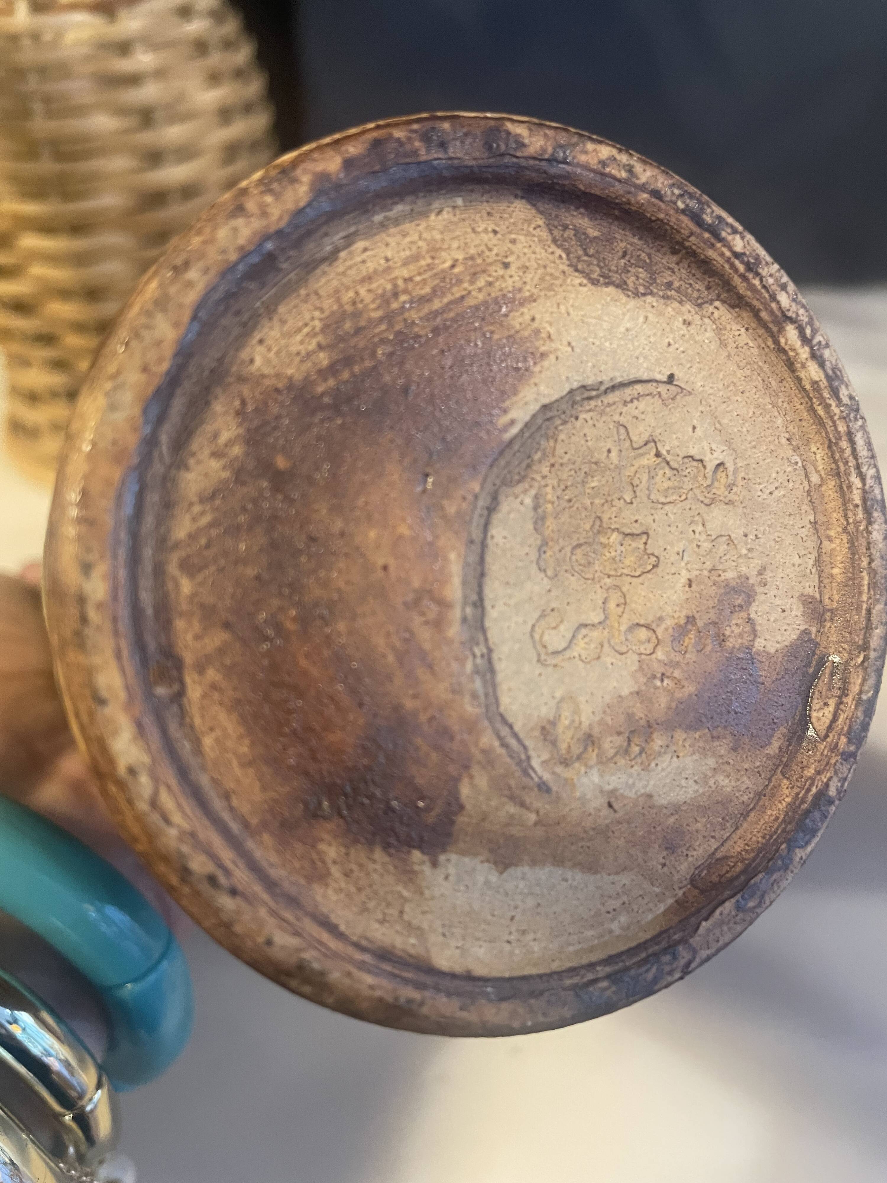 Mini Stoneware Vase Galerie de la Colombe Vallauris