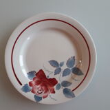 Set of 5 plates digoin, sarreguemine, model sobral