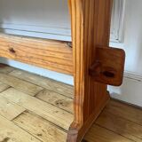 Pine bench
