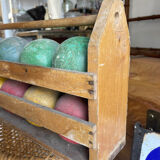 Vintage wooden ball game