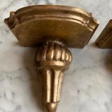 Pair of wall shelves