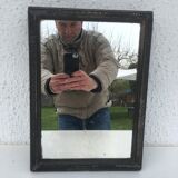 Wooden mirror