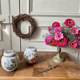 Set of two English ceramic pots