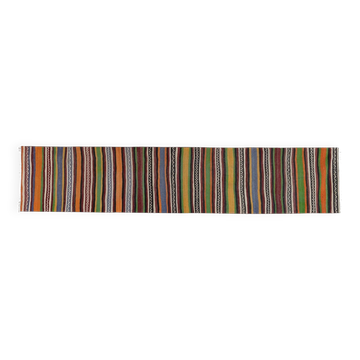Vintage Turkish hallway rug 68x330 cm