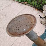 Old zinc watering can