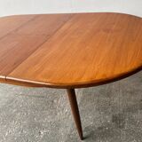 1960’s mid century G Plan dining table and 4 dining chairs by Schreiber