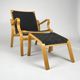 2“Albert” Louge Chairs & 1 Ottoman by Finn Østergaard for Skippers Møbler,