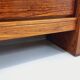 Meuble de rangement commode vintage Maison Regain en orme massif des années 80
