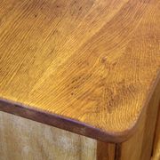 Vintage Danish 1960s modern oak cabinet in the style of Henning Kjærnulf