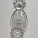 Chandelier double art déco cristal