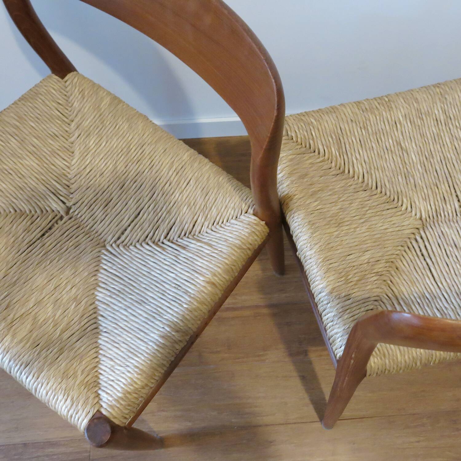 Pair of Niels Otto Møller chairs