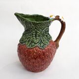 Large pitcher of strawberry slushie