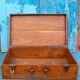 Antique indian wooden suitcase