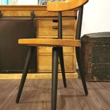 Series of 6 chairs bistro Baumann and Luterma