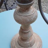 2 old 9-branch candlesticks
