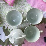 Cups Limoges porcelain